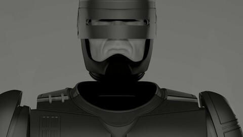 ROBOCOP SUT FOR 3D PRINTING 3D print model