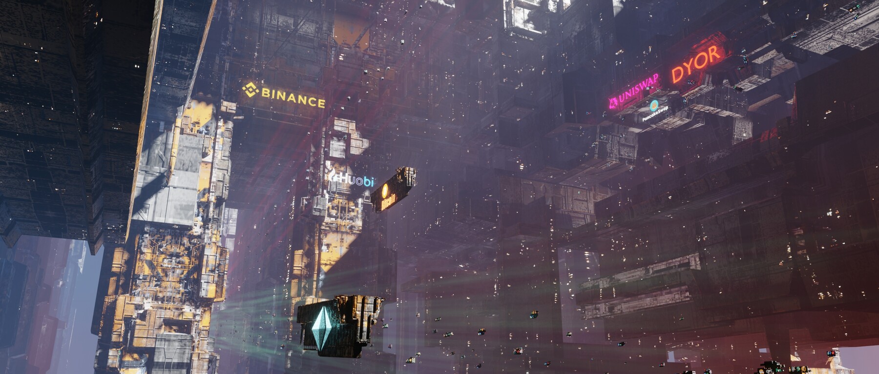 Rui Huang - crypto space blender eevee project file