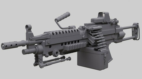 M249 Light Machine Gun