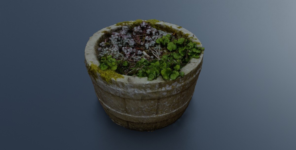 ArtStation - Plant Pot 1 | Game Assets