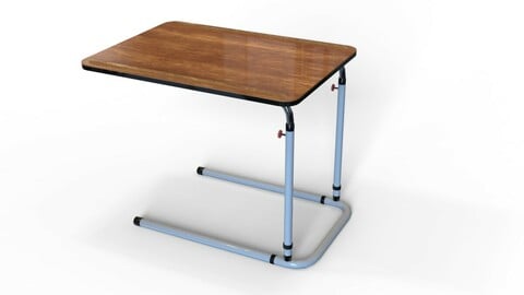 Overbed Table 3D Model