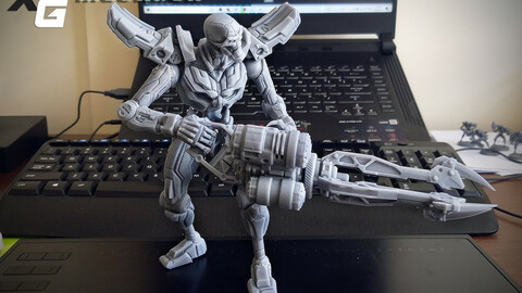 Mechron 1/10 Scale 3D Printable