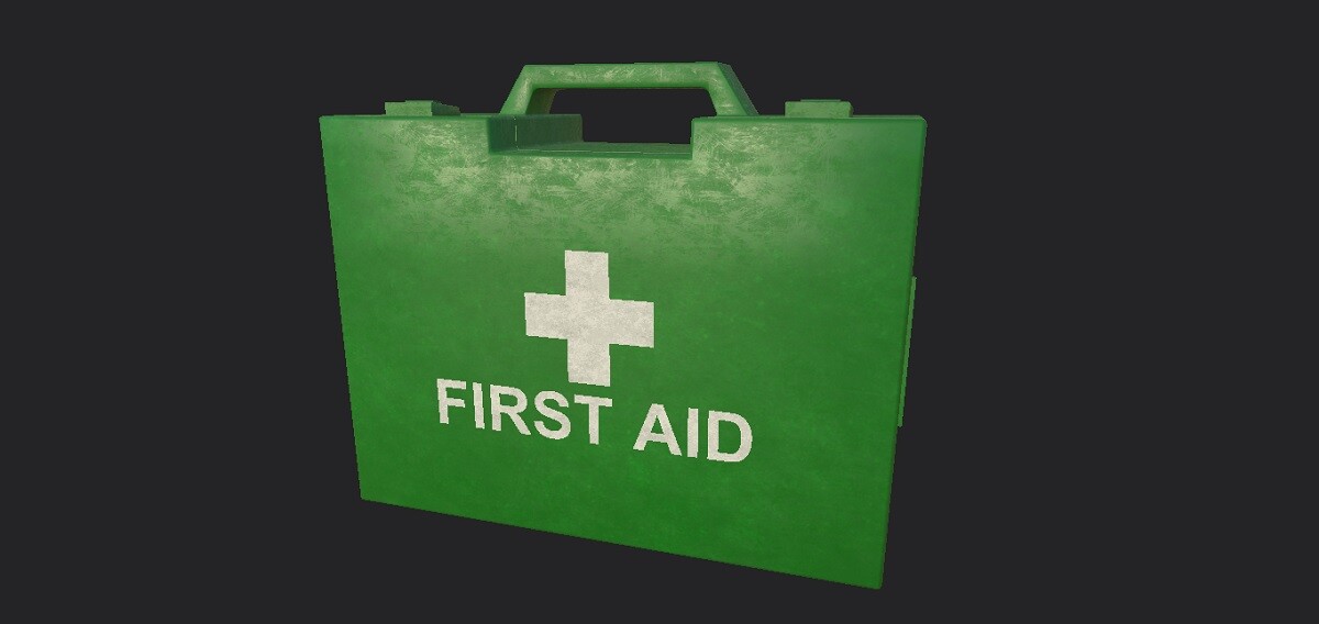ArtStation First Aid Kit Game Assets
