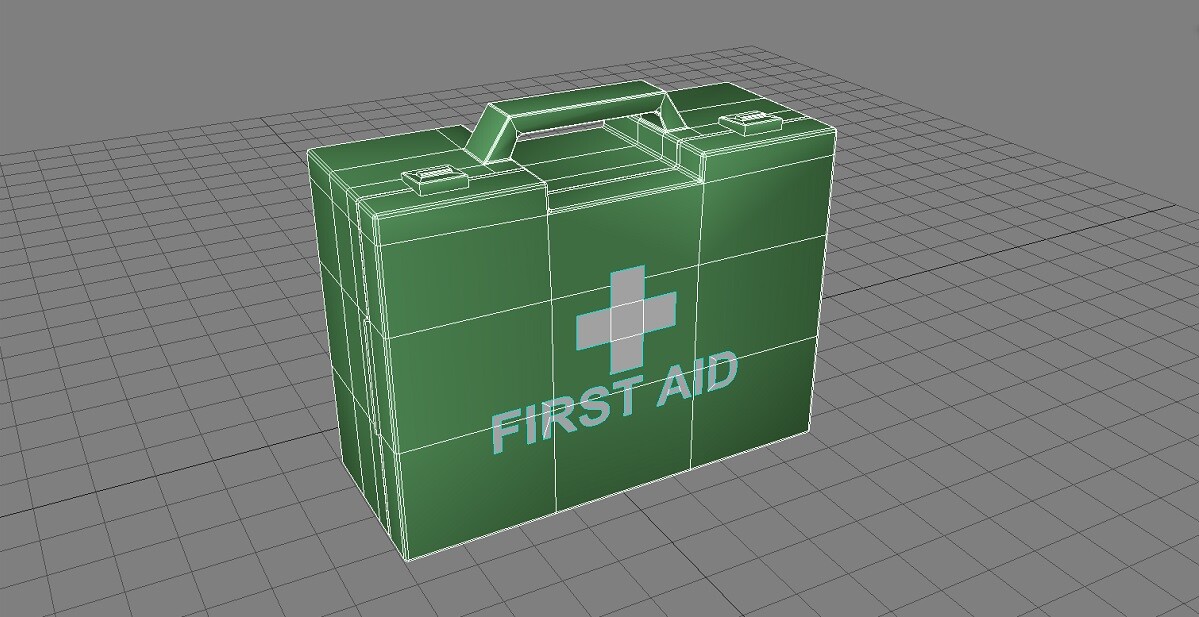 ArtStation First Aid Kit Game Assets