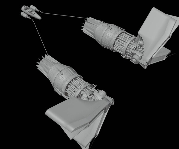 ArtStation - Sebulba's Podracer Star Wars | Game Assets