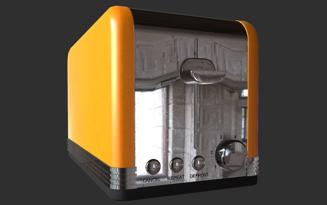 ArtStation - Orange Toaster | Game Assets