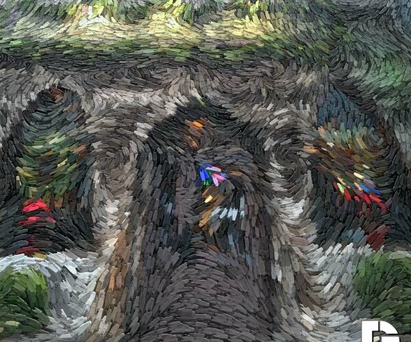 ArtStation Oil Painting Generator Substance Designer Game Assets