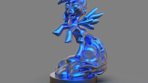 My Little Pony Rainbow Dash Sculpture