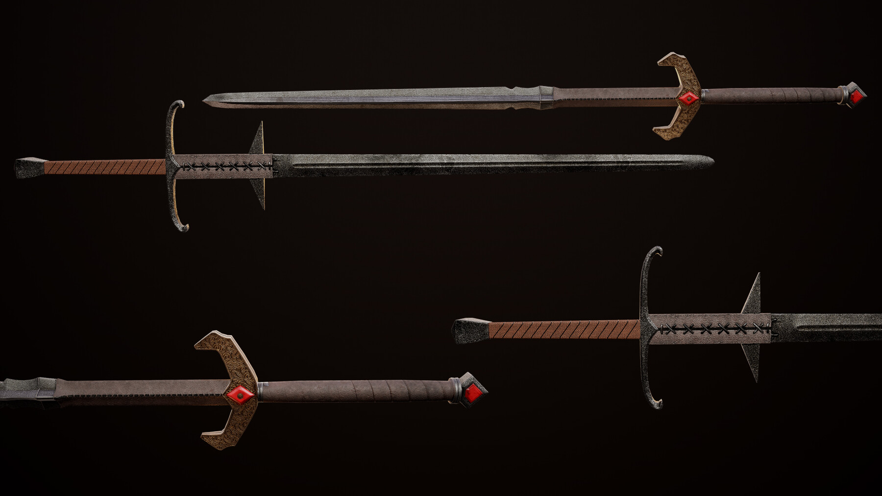 ArtStation - Medieval Weapons Pack Vol.2 | Game Assets