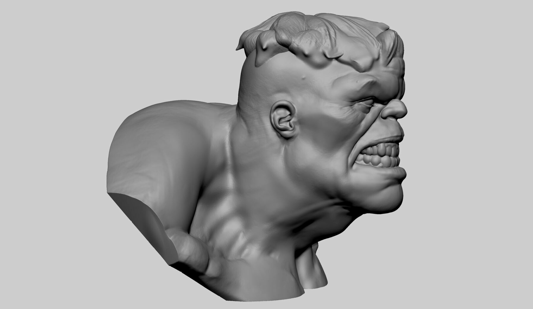 Халк Zbrush