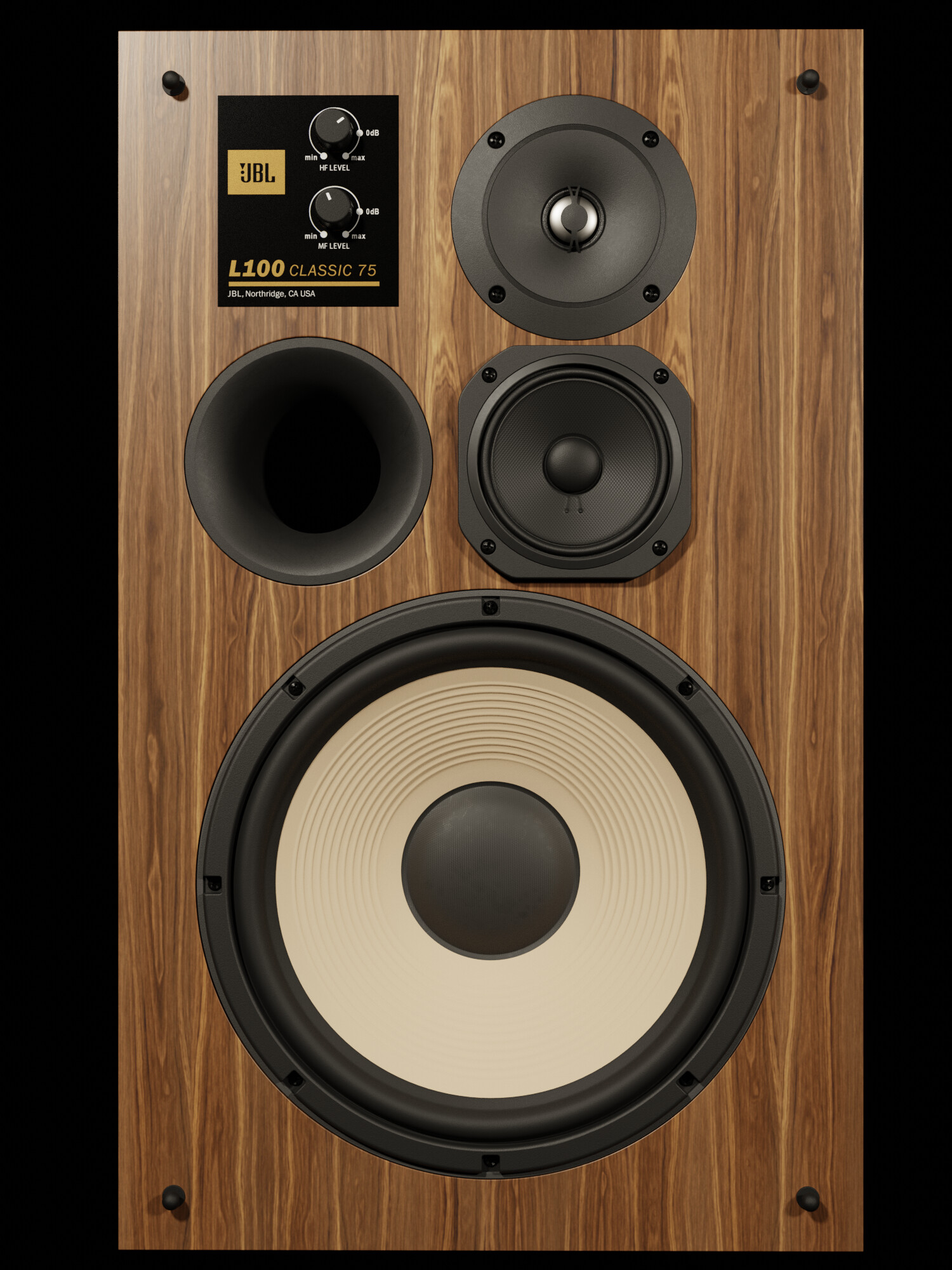 ArtStation - JBL L100 Classic 75th Anniversary Edition | Resources