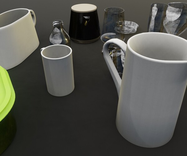 ArtStation Kitchenware Pack Game Assets