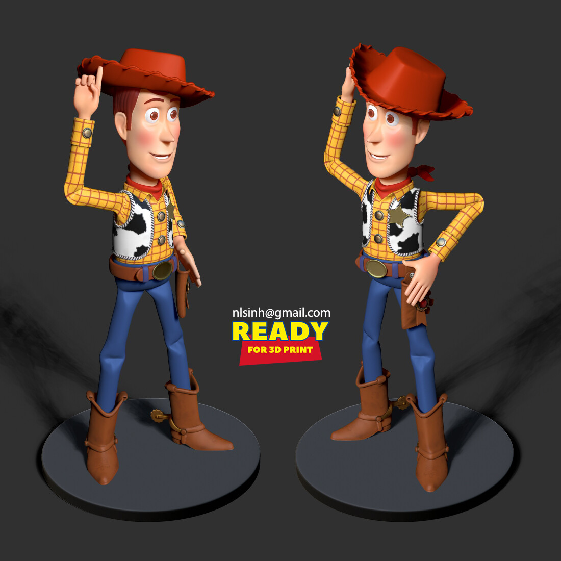 ArtStation - Woody - Toy Story