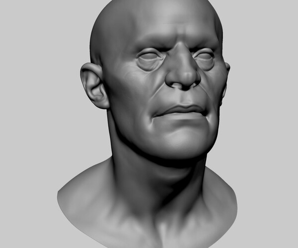 ArtStation - Male Head 04 | Resources