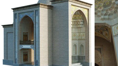 old islamic turkish tomb set 140