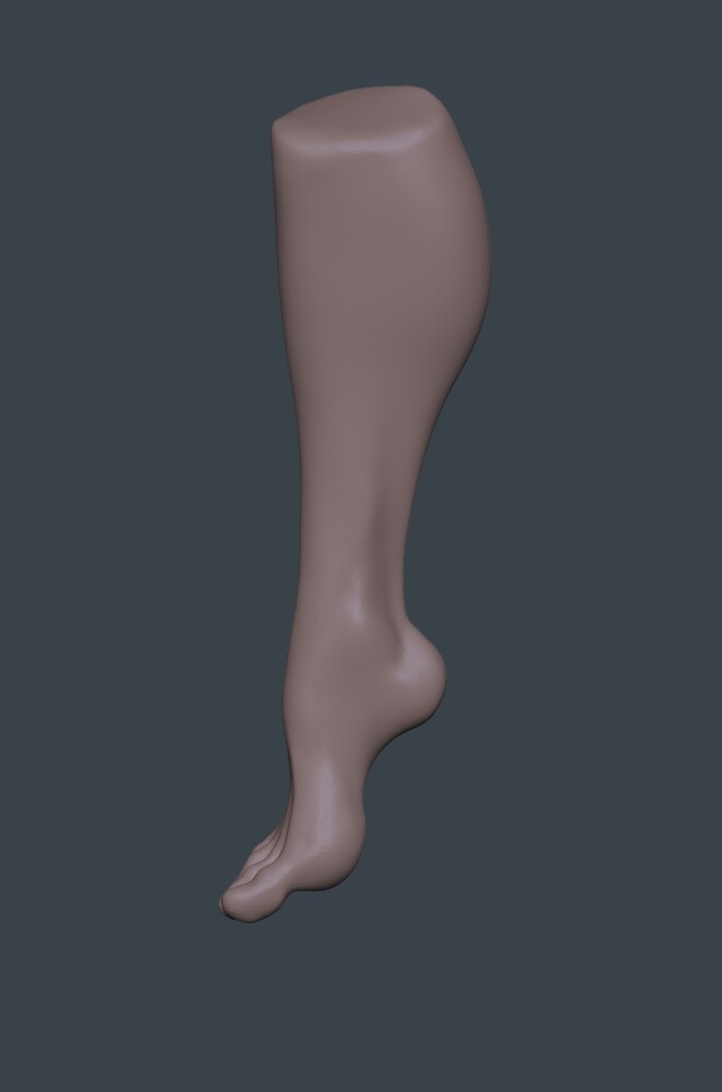 ArtStation - Female human foot | Resources