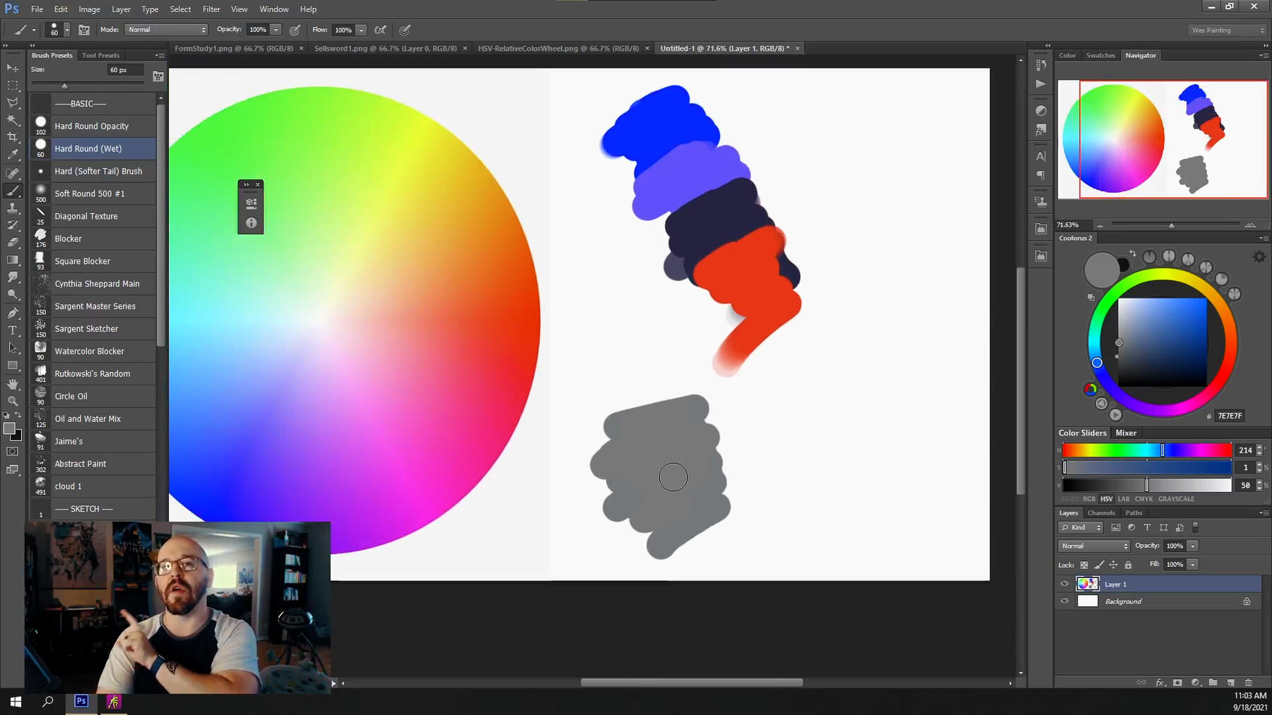 Color Picker Guide for Photoshop Painters - Part 1