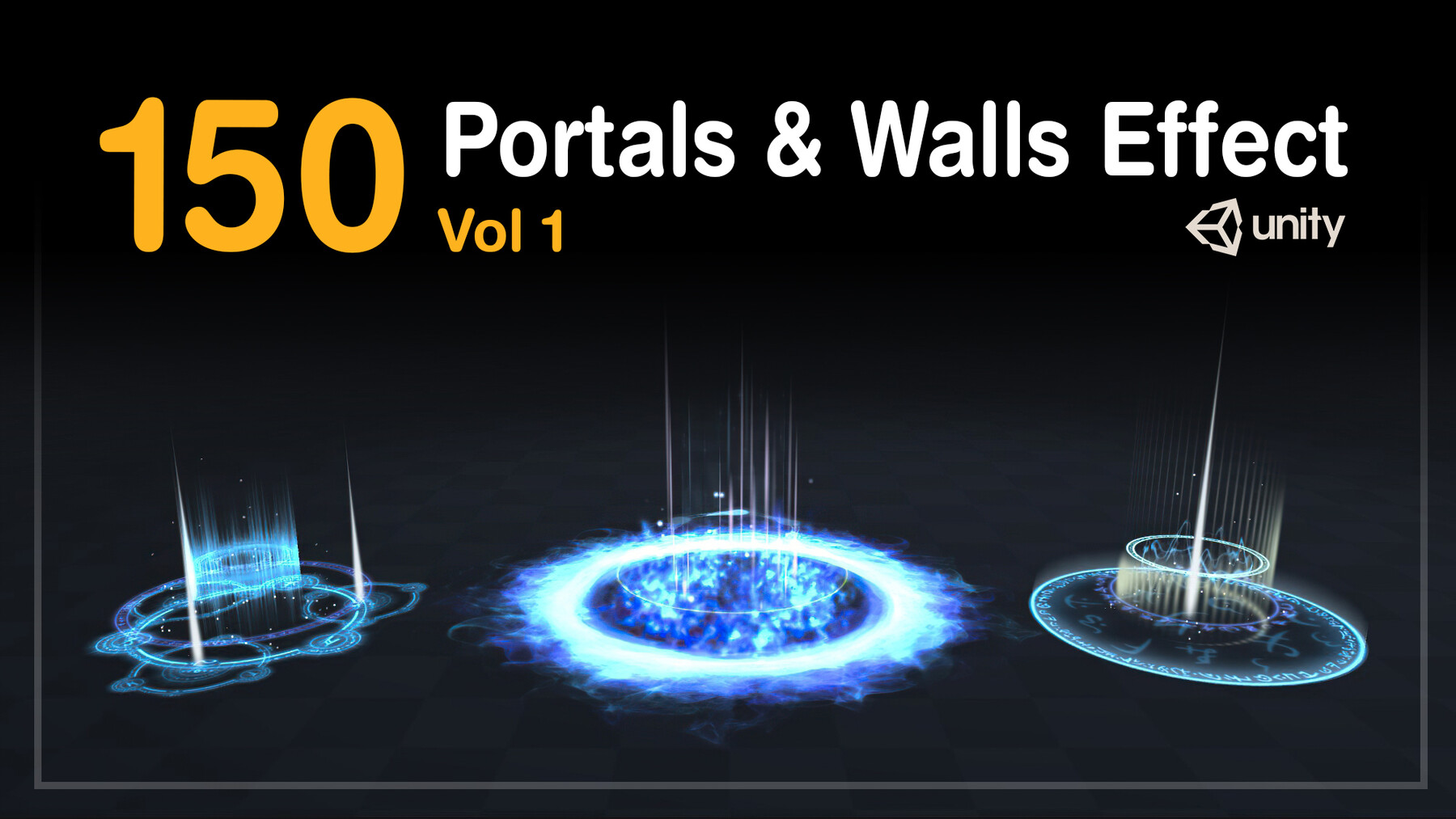 ArtStation - 150 Portals & Walls Effect | Game Assets