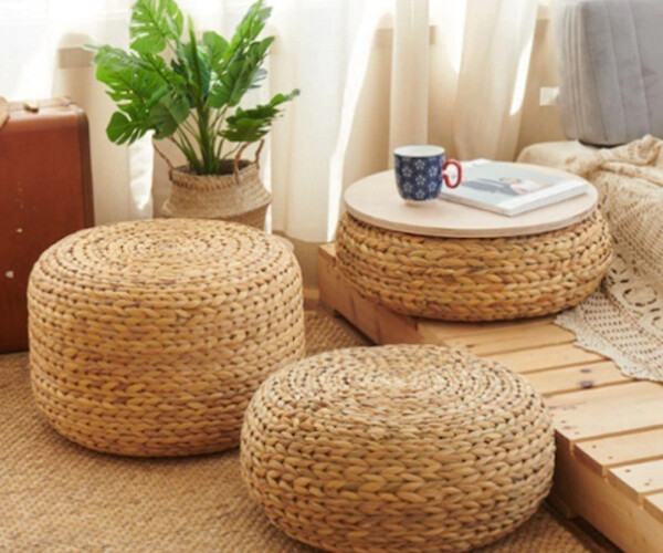 ArtStation Aquatic rattan stool cushion Resources