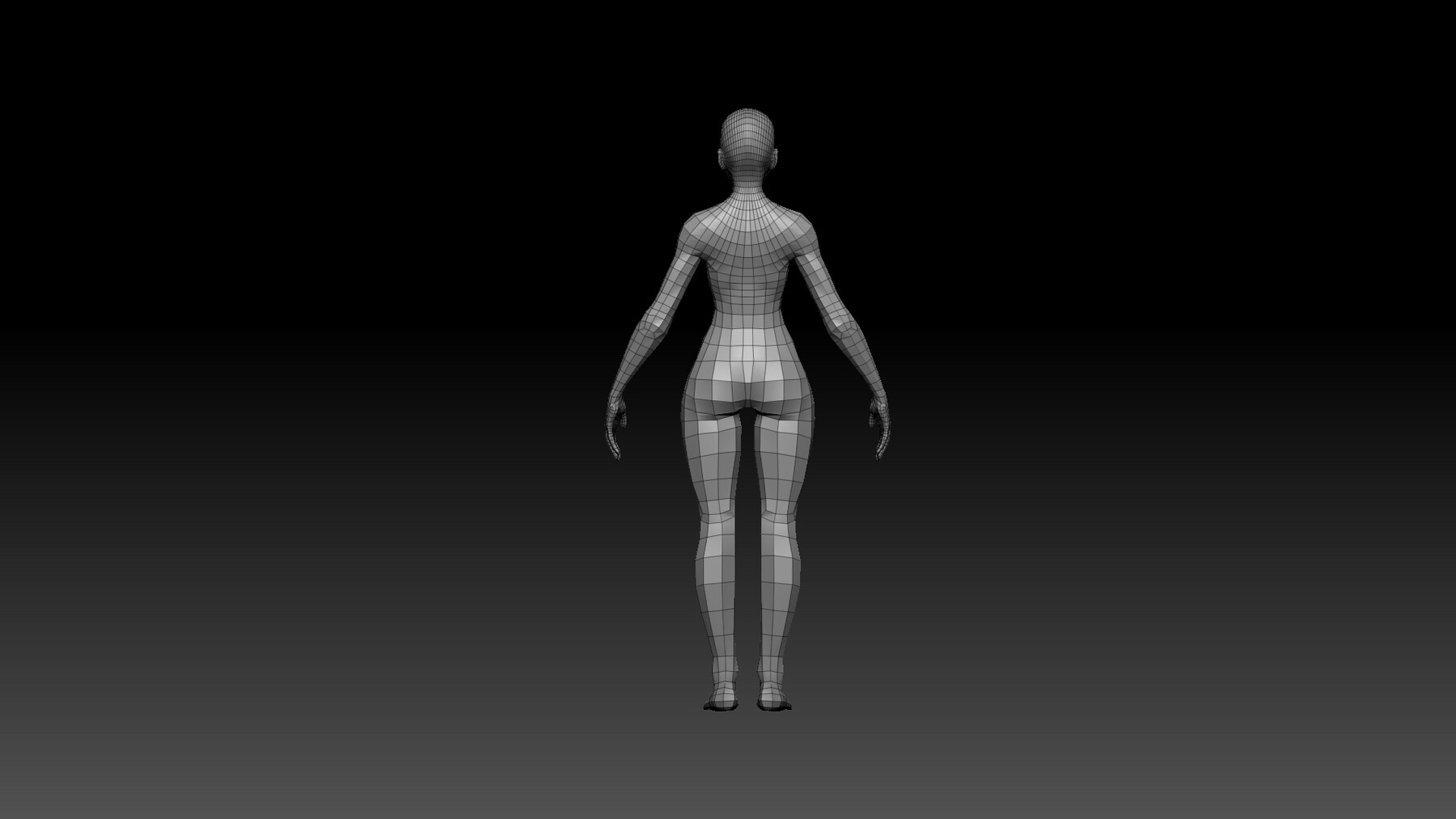 Artstation Female Base Mesh High Low Poly Resources