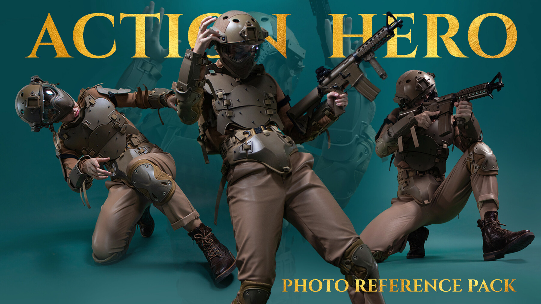 ArtStation - Action Hero Photo Reference Pack for Artists 548 JPEGs ...