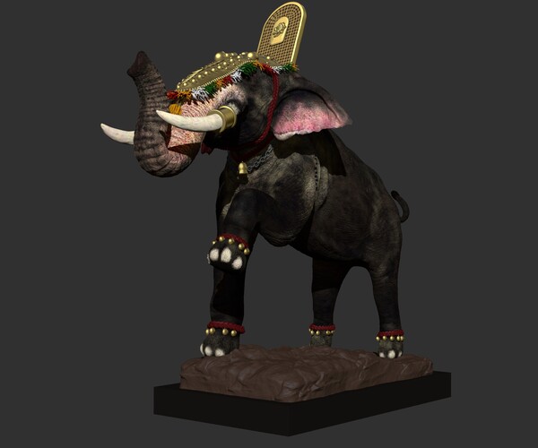 ArtStation - Elephant festival | Resources