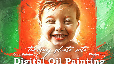 Digital Oil Painting video course.