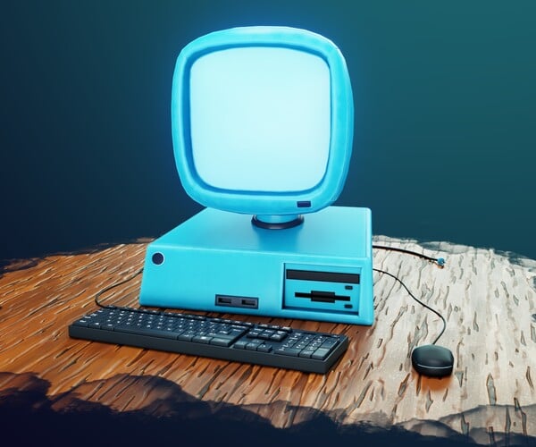 ArtStation - Stylized Computer | Game Assets