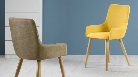 Fabric dining chair general type