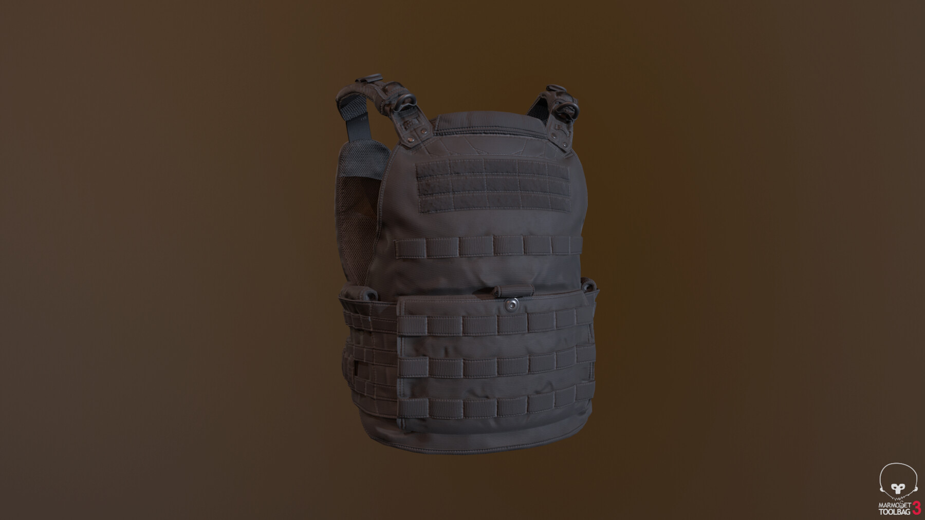 ArtStation - Tactical Bullet Proof Vest - PBR Lowpoly Game Ready | Game ...
