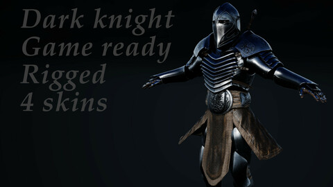 Medieval dark knight