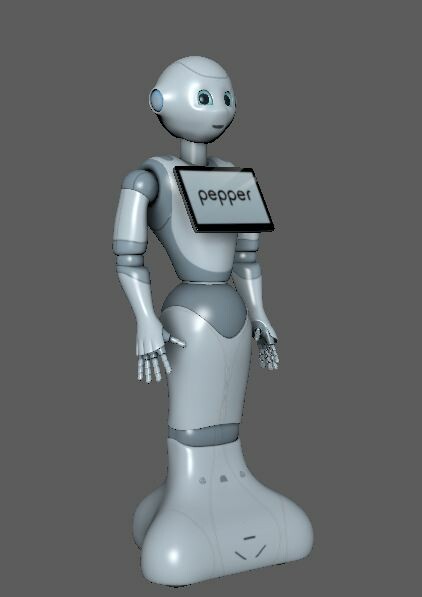 ArtStation - PEPPER ROBOT 3D model | Game Assets