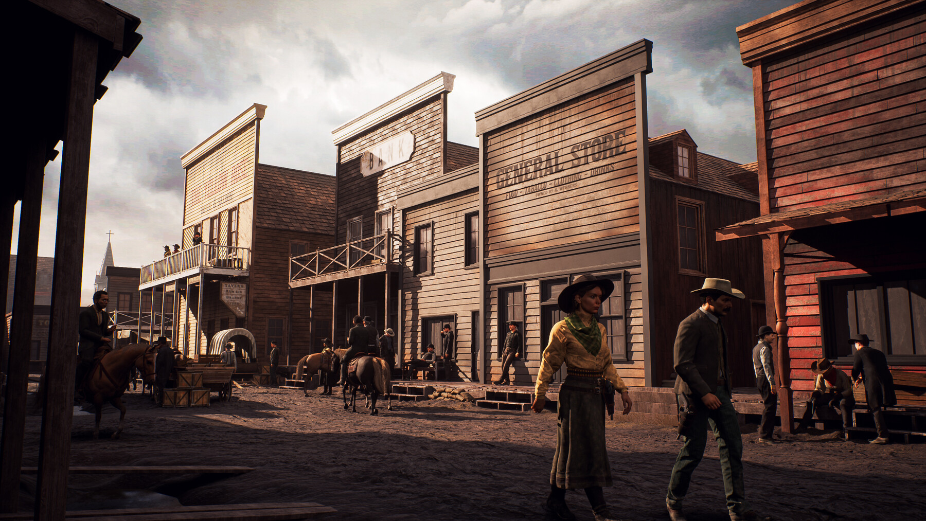 Western Town in Environments - UE Marketplace