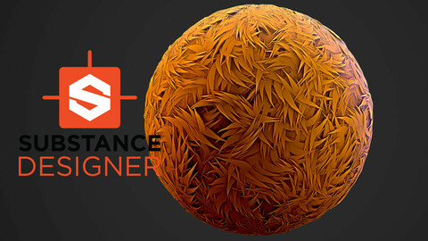 Stylized Hay - Substance Designer