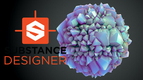 Stylized Crystals - Substance Designer