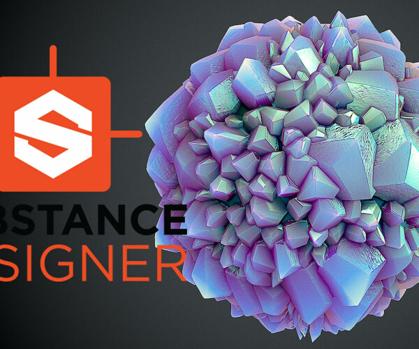 ArtStation - Stylized Crystals - Substance Designer | Game Assets