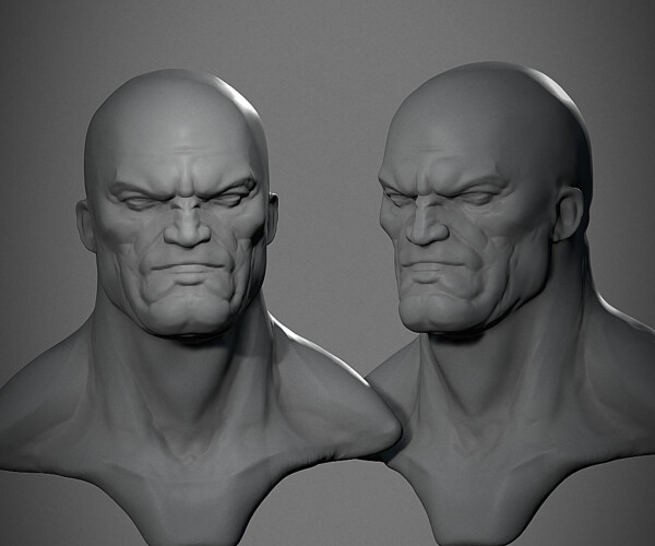 ArtStation - Head comic basemesh12 | Resources