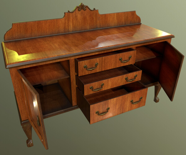 ArtStation Chest of drawers Game Assets