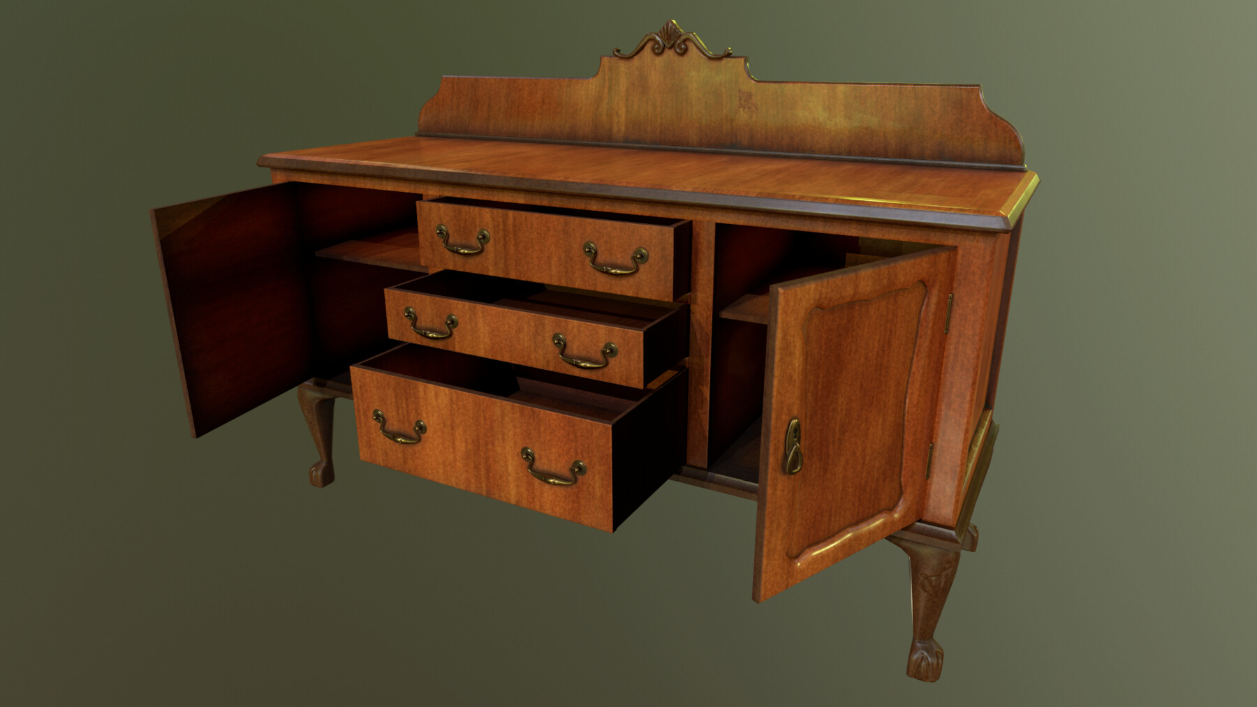 ArtStation Chest of drawers Game Assets