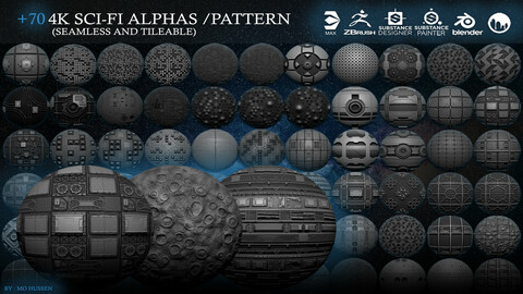 ALPHAS - SEAMLESS LACE FABRIC - PACK 2
