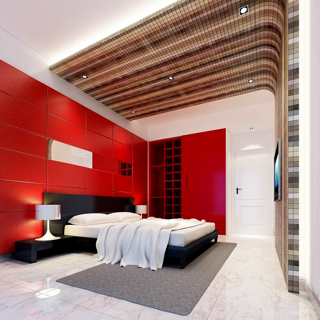 ArtStation - Luxury stylish interior master Bedroom - 21 | Resources