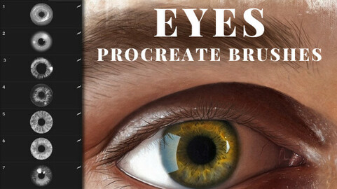 Eye Brushes for Procreate