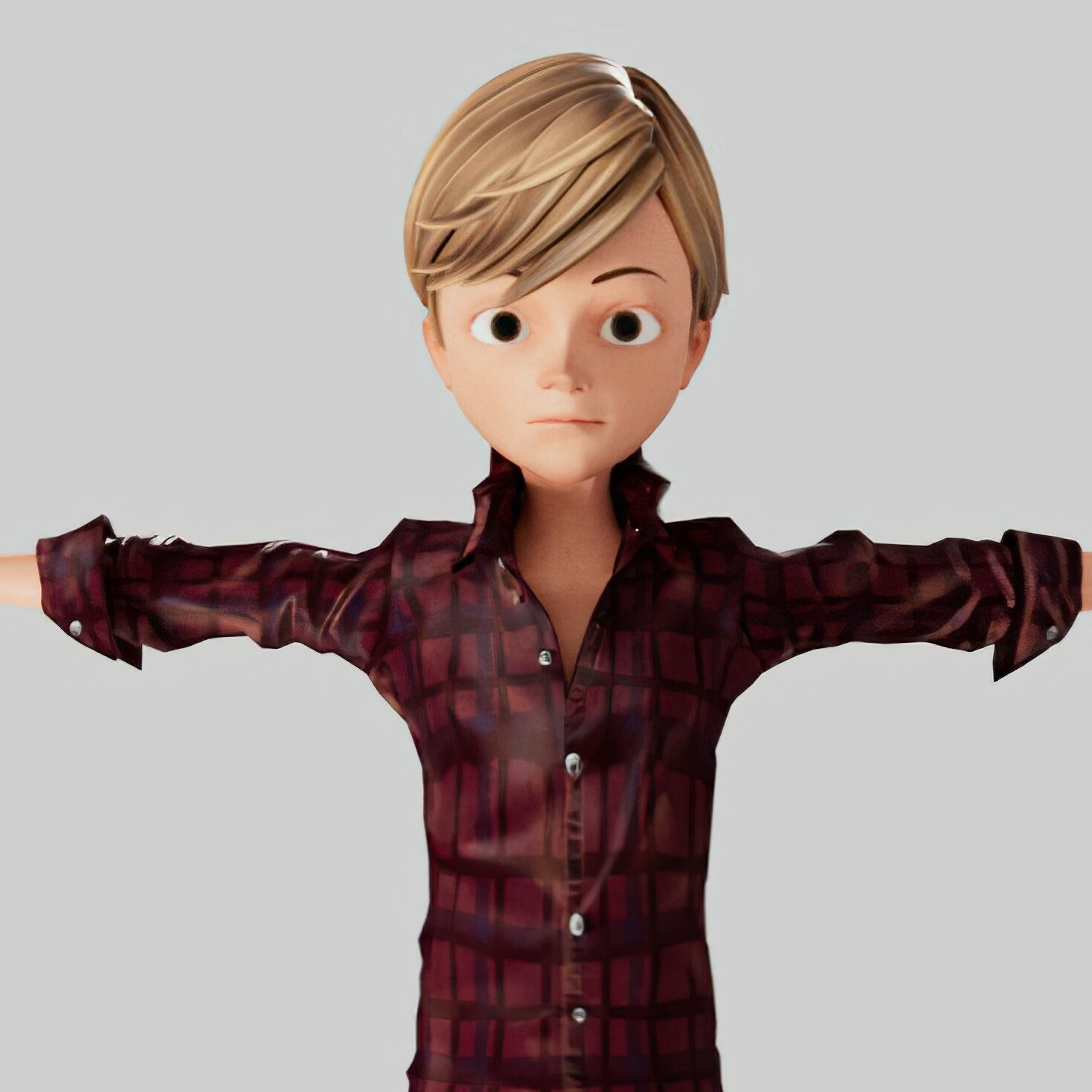 3D BOY Cartoon Stylized Character