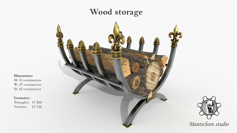Iron wood storage