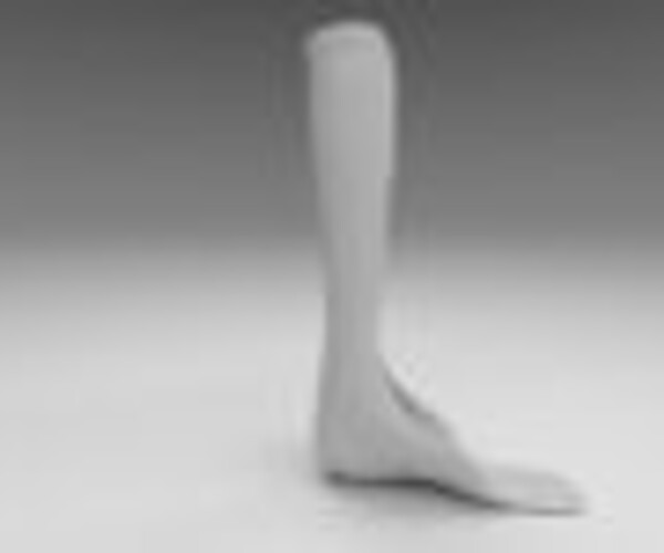 ArtStation - Orthopedic orthosis brace ankle foot AFO 3d Model | Resources