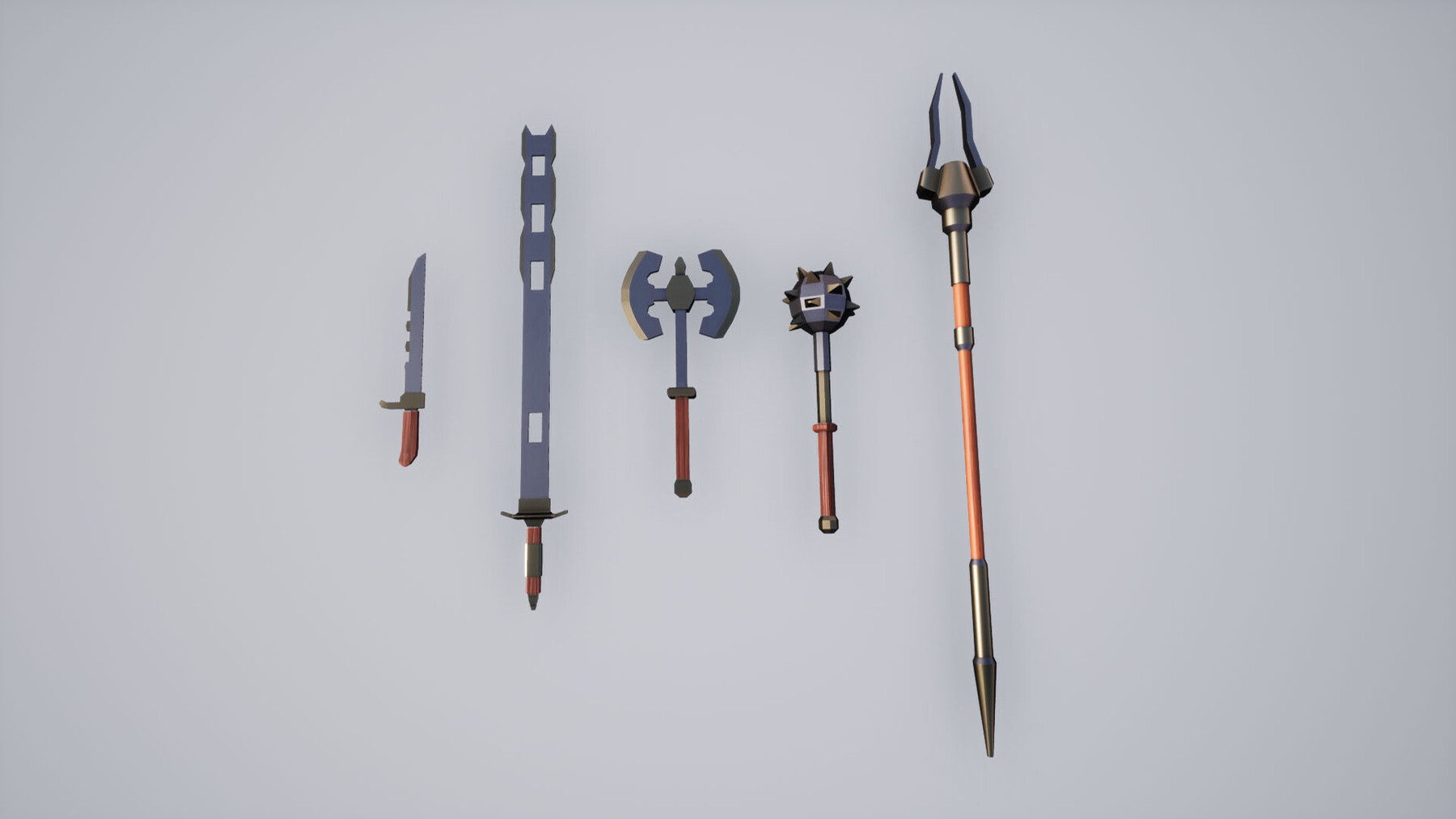 ArtStation - Free CC0 Melee Weapon Sprites Pack