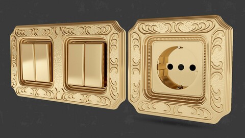 Classic plug sockets and switches