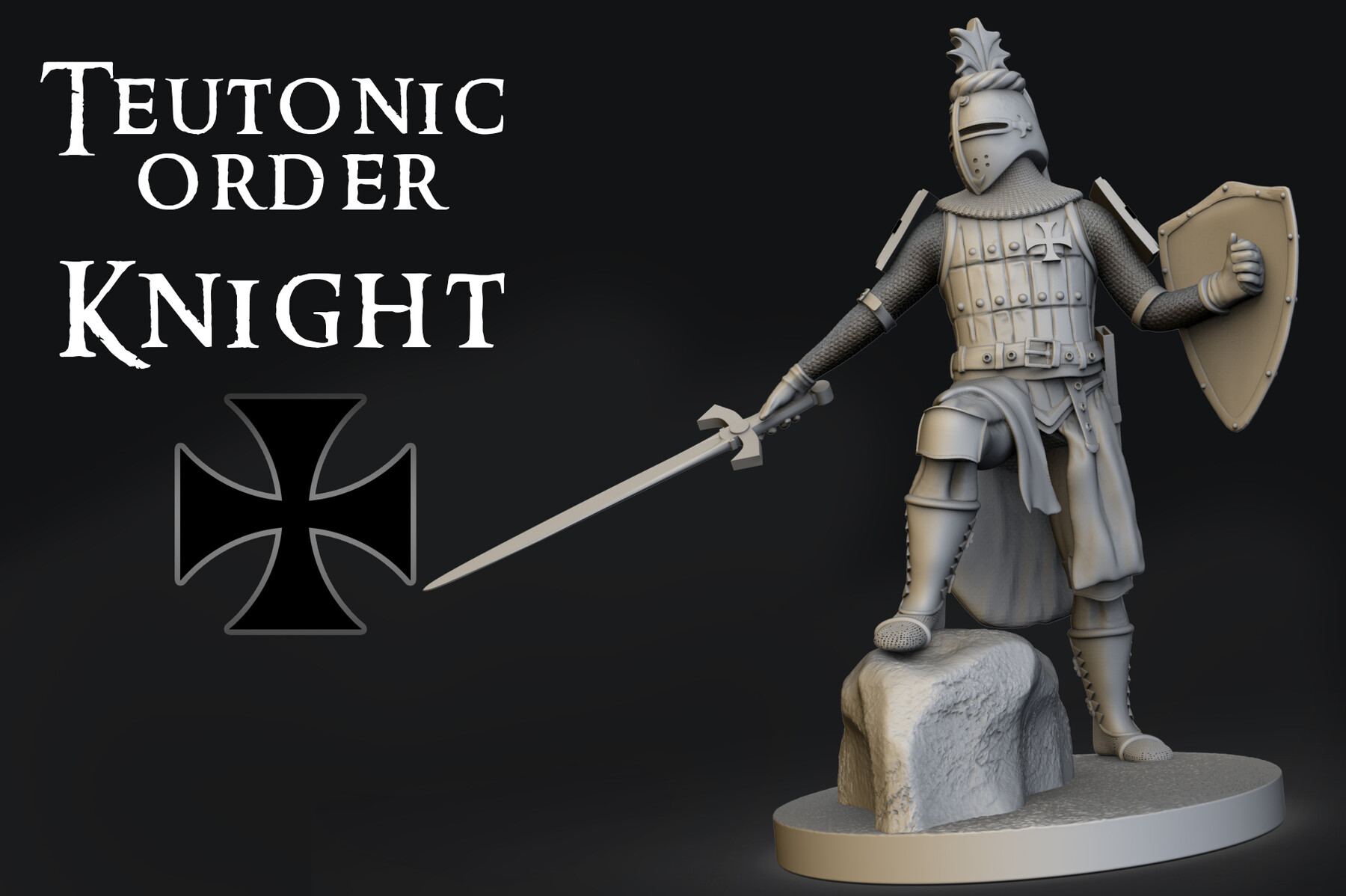 ArtStation Teutonic Order Knight Resources   File 