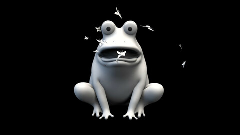 Frog & Flies