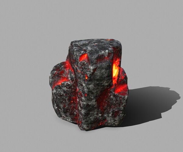 ArtStation - Lava Rock Set | Game Assets